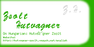 zsolt hutvagner business card